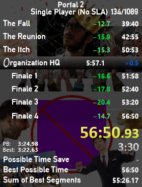 Four months ago, Minecraft Speedrunner <a href="/Msushi_/">Msushi</a> proclaimed that I "will NEVER beat my [his] Portal 2 speedrun". His assertion was menacing; superfluous, even. But today, The Purple Menace hangs his head in shame. He has been vanquished by yours truly. The bronze medal is mine.