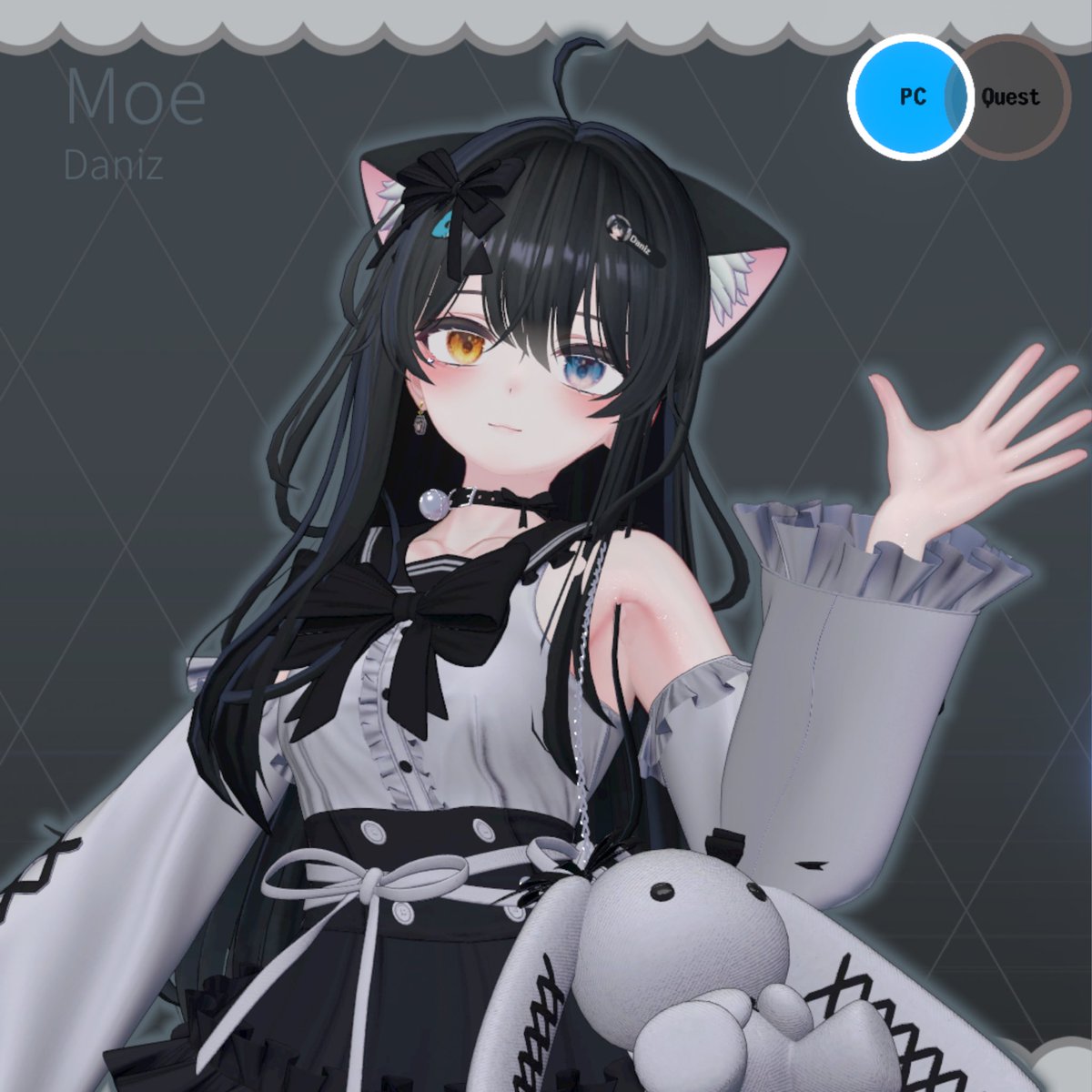 SweetPinkZe's tweet photo. #AvatarIntro
#VRChat
Moe https://t.co/EAGCpCZfrk