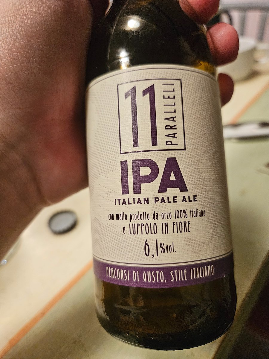 Indian, Indian... 

Italian! Pale Ale