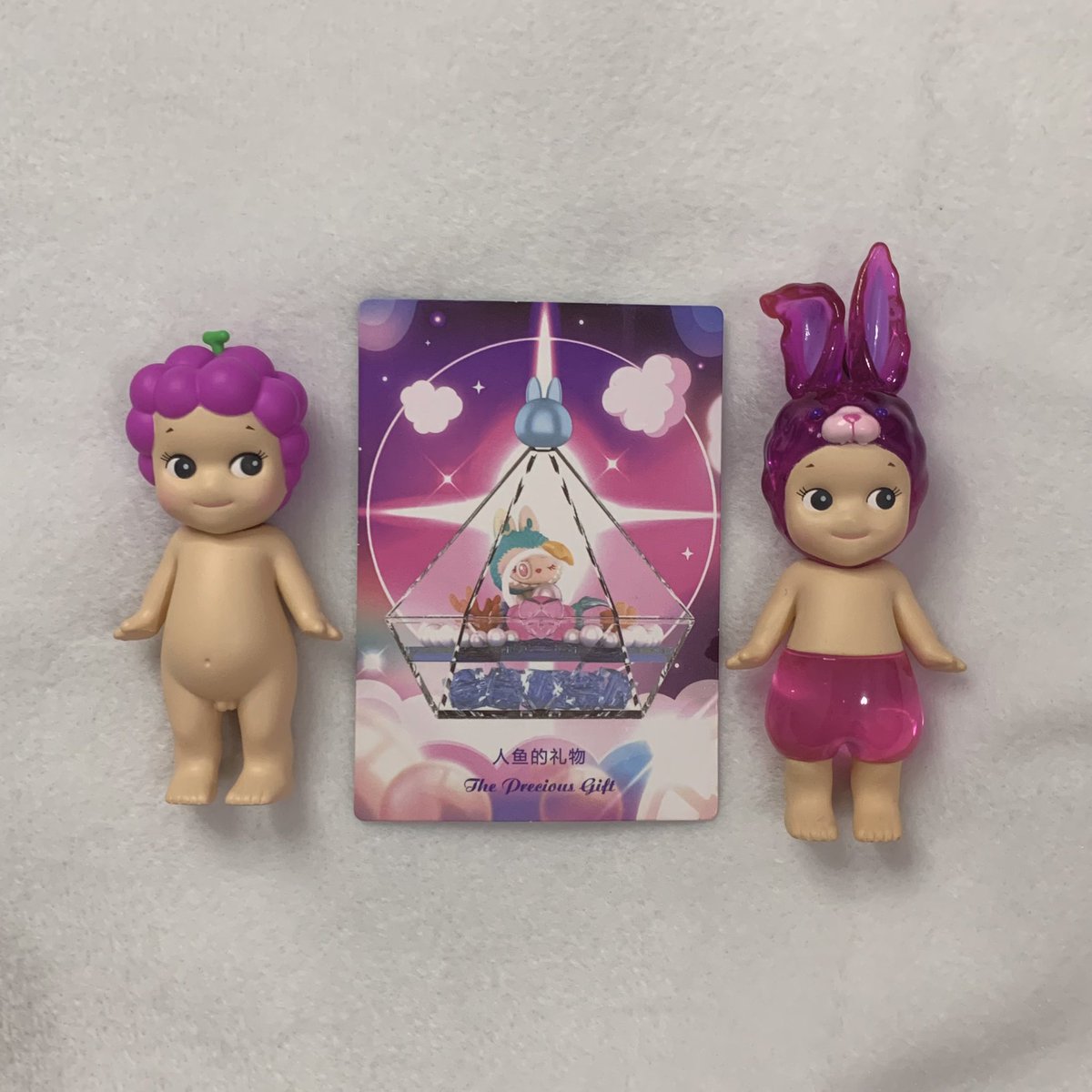 bzyx888's tweet photo. Wts want to sell sonny angel 
Sonny angel cat candy charm

~ peach bear bundle 650k
~ grape rabbit bundle 750k
Price exc adm fee
lengkap box n foil

splitpay/full co + admin fee
dm to claim https://t.co/Gtfrl5JdAU