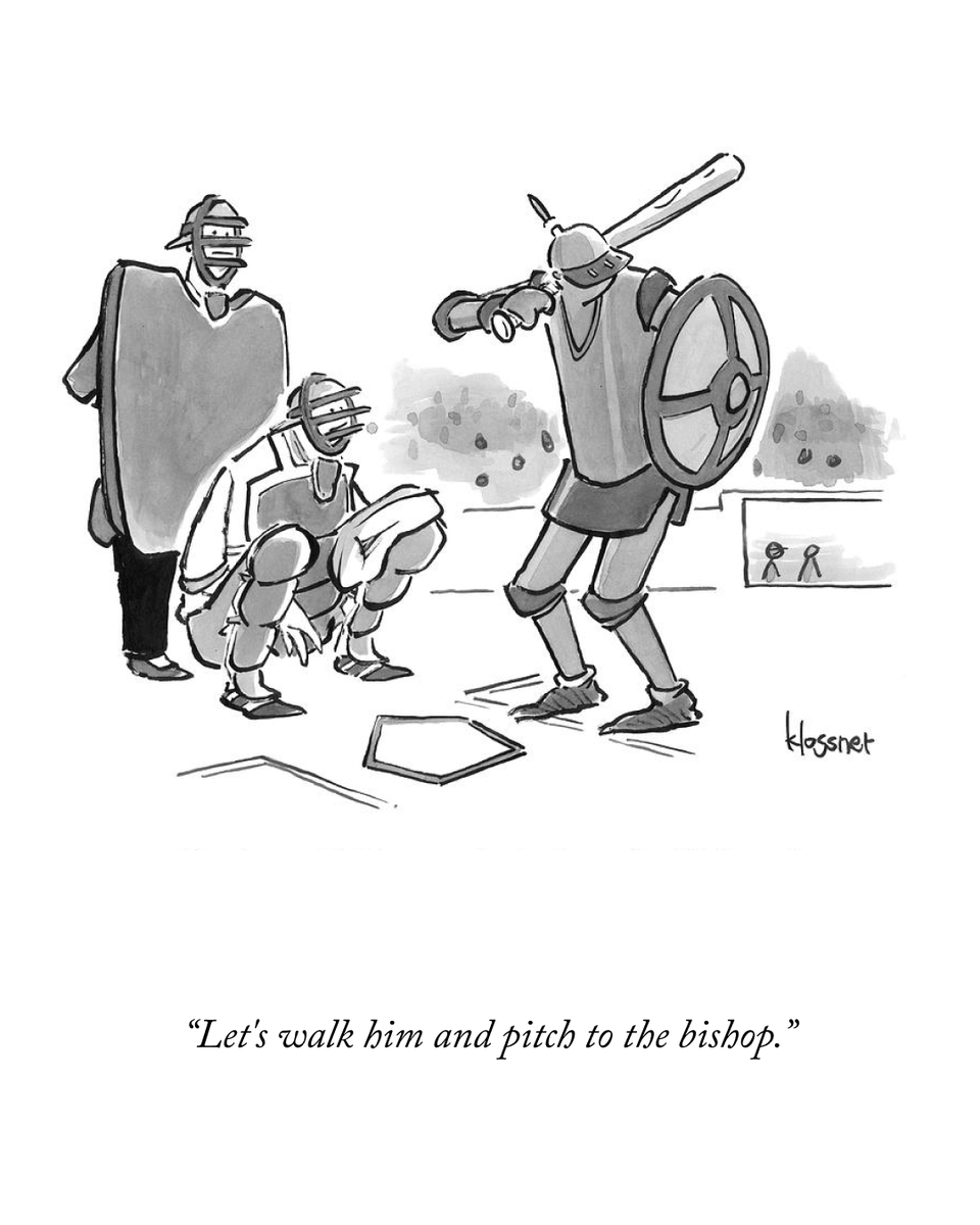 A cartoon by John Klossner, from 2011. #NewYorkerCartoons nyer.cm/jo634ui