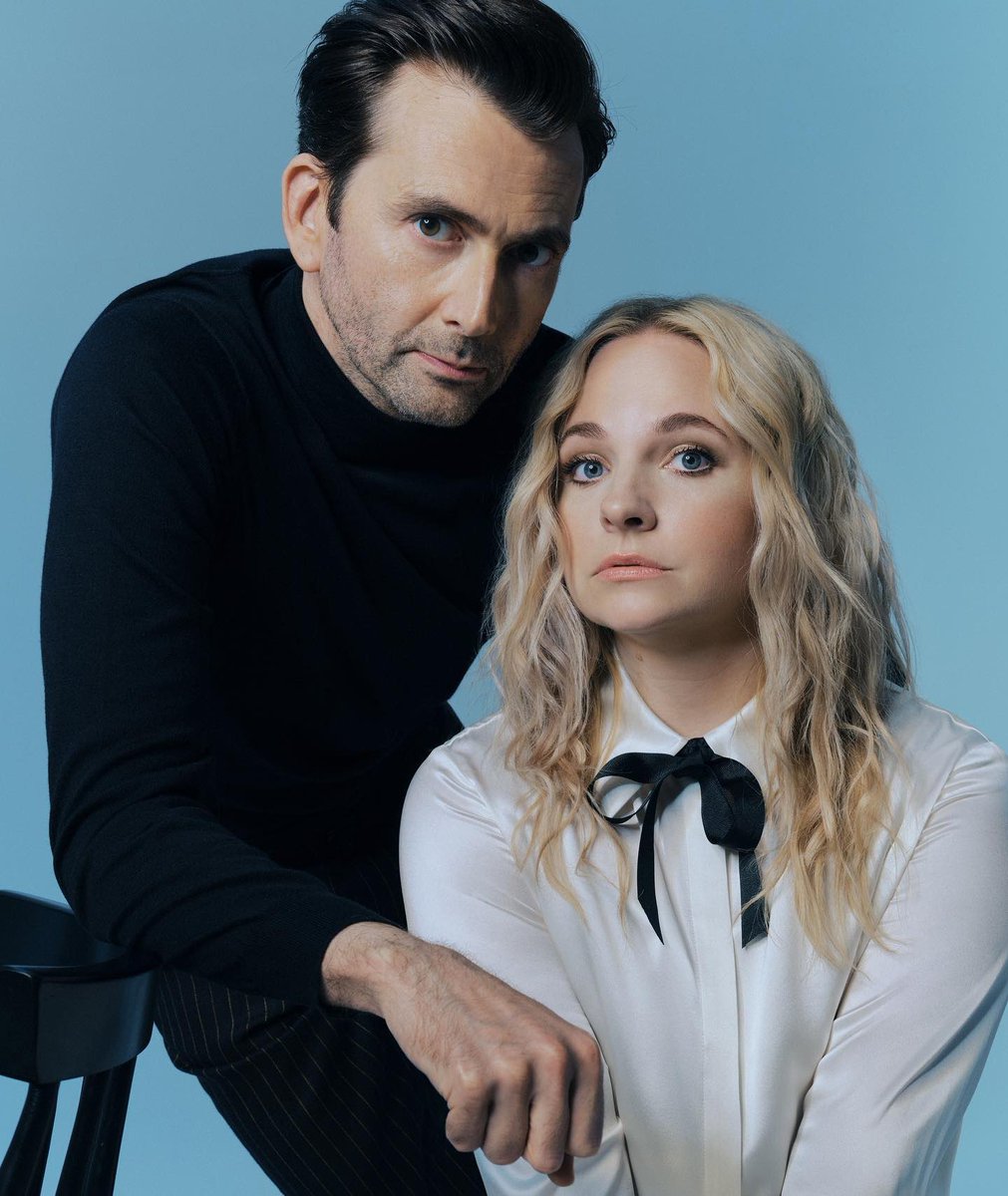 fabledfool's tweet photo. David and Georgia Tennant being the cutest couple. A very necessary thread. https://t.co/H3EsQ0sSE0