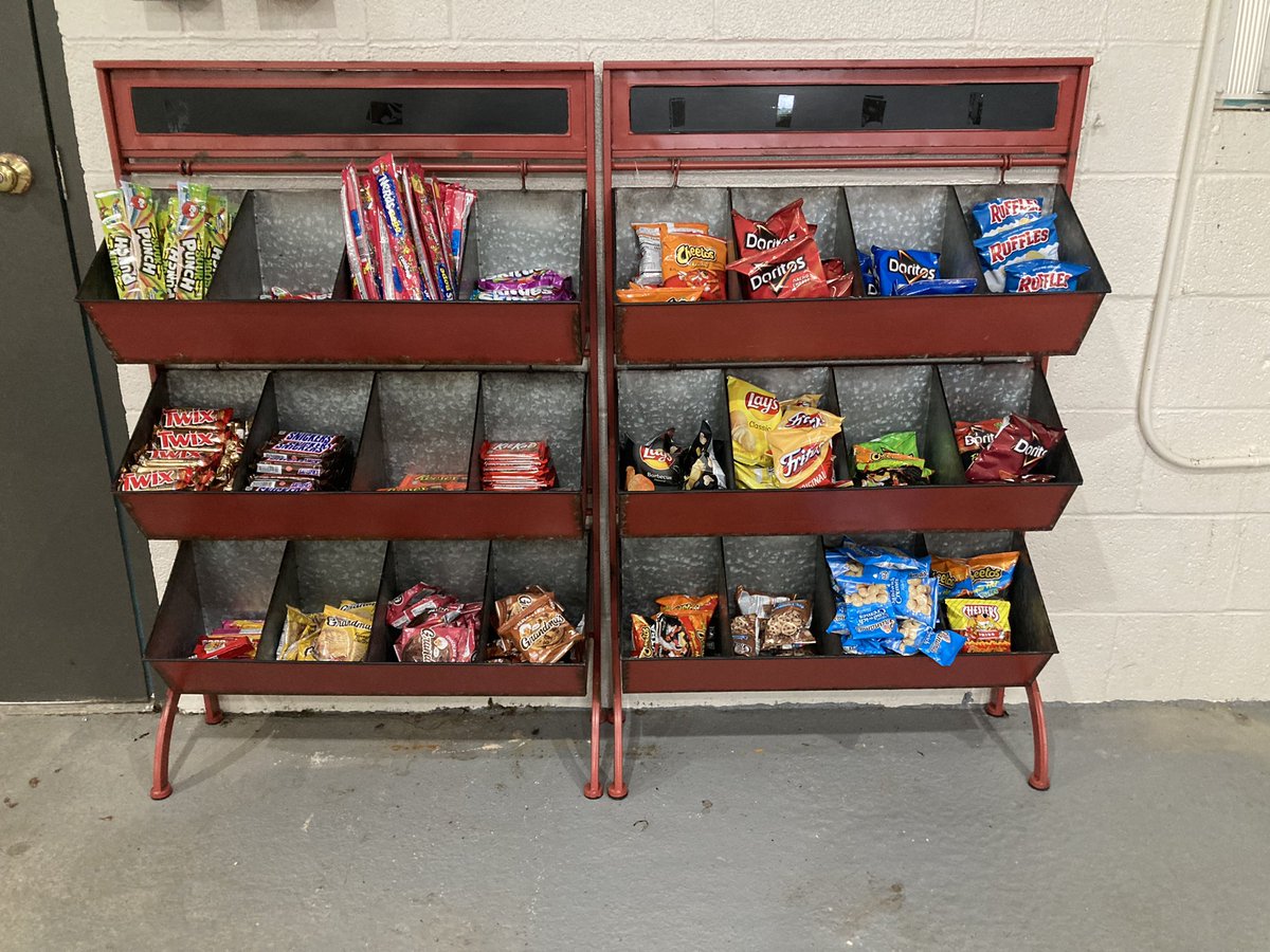 CampParon's tweet photo. Let's talk about The Patio Snack Shack. 👩‍🍳 It's stocked and ready for camp. Don't forget to stop by and grab your Camp Paron merch to take home. We've added exterior lighting to the outdoor seating area 💡🍽️🏕️. There will be plenty of ice cream too. https://t.co/ubqhSHs0c6