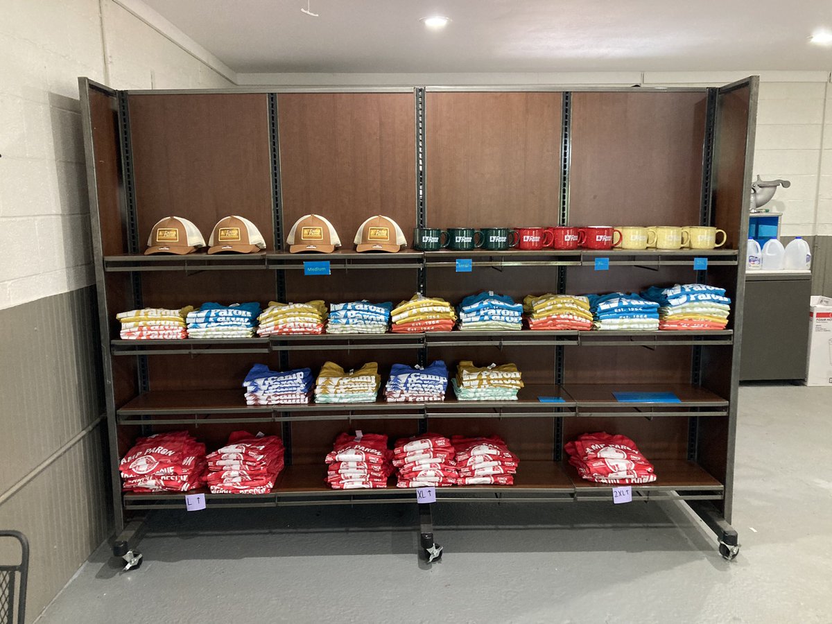 CampParon's tweet photo. Let's talk about The Patio Snack Shack. 👩‍🍳 It's stocked and ready for camp. Don't forget to stop by and grab your Camp Paron merch to take home. We've added exterior lighting to the outdoor seating area 💡🍽️🏕️. There will be plenty of ice cream too. https://t.co/ubqhSHs0c6
