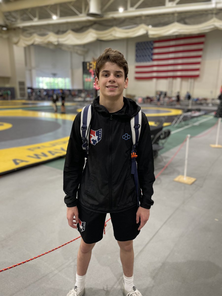 JaxTakedownClub's tweet photo. Congrats to Ethan Dimos!

JR 120lb Freestyle STATE Champion!! 🏆🏆

FARGO Bound ✈️✈️✈️

#GoBears https://t.co/Jy2Yrj1nzr