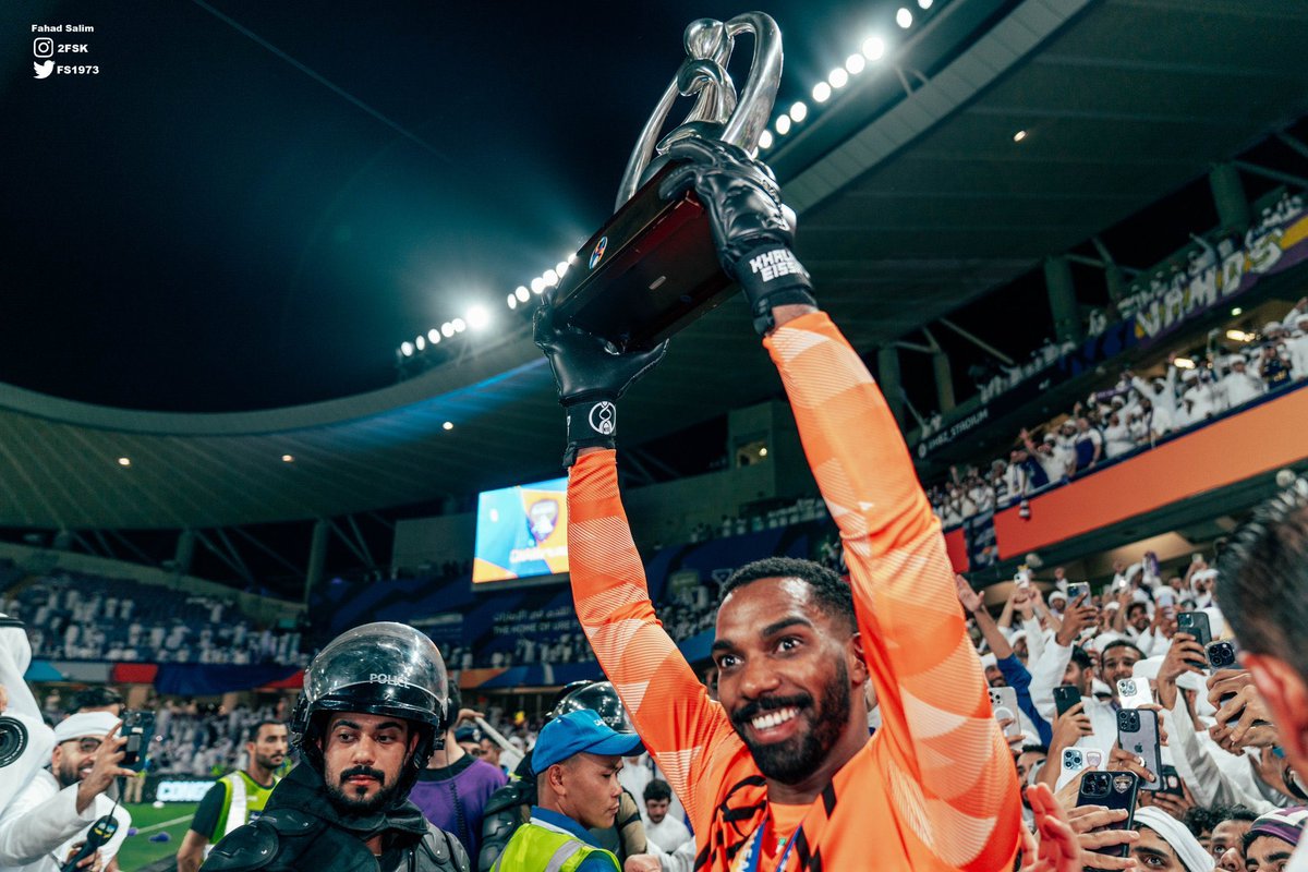 مبروك الإنجاز العيناوي، هذا الإنجاز مهم للكرة الإمارتية ،هذا الإنجاز يزرع في نفس كل لاعب إماراتي محترف كان ام مغمور ثقافة الإنتصار و ان المنافسة و الفوز على مستوى القارة ممكن. النامووووس 🇦🇪