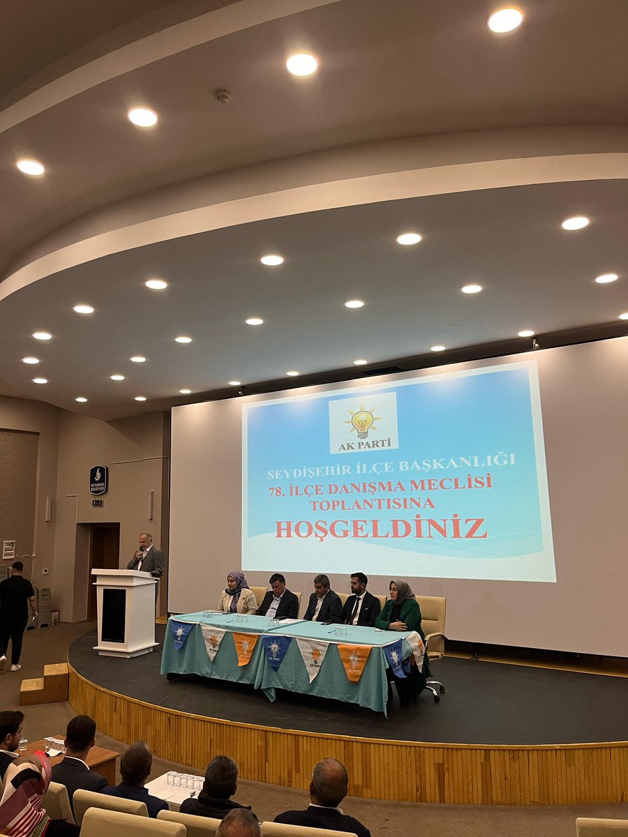 gencseydisehir's tweet photo. 78. İlçe Danışma Meclisi toplantımızı Konya Milletvekilimiz Mustafa Hakan Özer, İl Başkan Yardımcımız, İlçe Koordinatörümüz, İl Gençlik Kolları Başkan Yardımcımız ve Teşkilat mensuplarımızın katılımlarıyla gerçekleştirdik.
 
Toplantımızın hayırlara vesile olmasını temenni ederiz https://t.co/iQLhc5a9ri