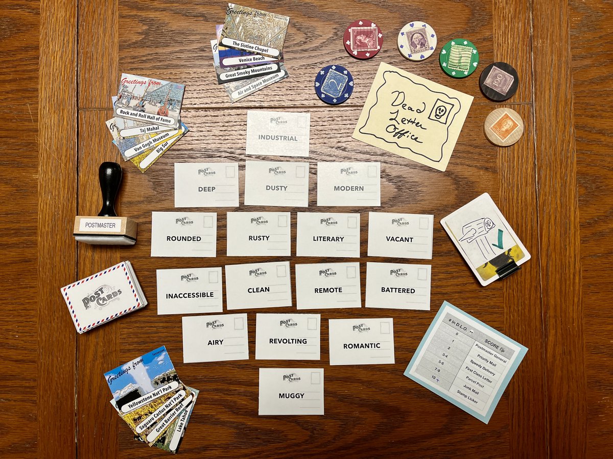 MattGoWrite's tweet image. I don&apos;t post here much anymore (though I still come for the funny cat videos), but I wanted to announce that two of our games, Shapely and Picture Postcards, were signed by the publisher R&amp;amp;R Games! We (maroon.games) are very excited.