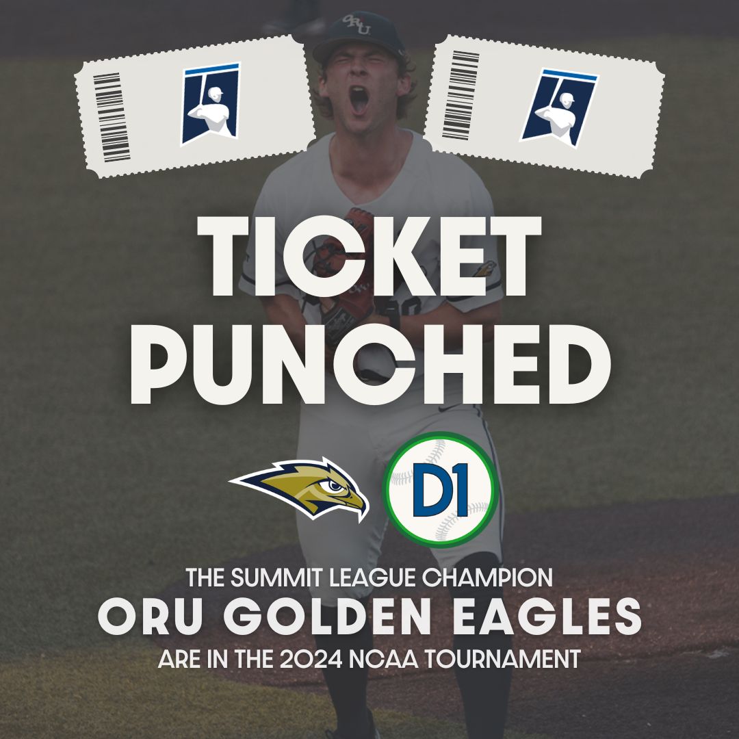 D1Baseball (@d1baseball) on Twitter photo ๐ ๐๐๐๐๐๐ ๐๐๐๐๐๐๐ ๐
For the 31st time in program history and the third season in a row, <a href="/ORUBaseball/">ORU Baseball</a> is heading to the NCAA tournament!
๐ buff.ly/3Vd5Hxu ๐ ๐๐๐๐๐๐ ๐๐๐๐๐๐๐ ๐
For the 31st time in program history and the third season in a row, <a href="/ORUBaseball/">ORU Baseball</a> is heading to the NCAA tournament!
๐ buff.ly/3Vd5Hxu