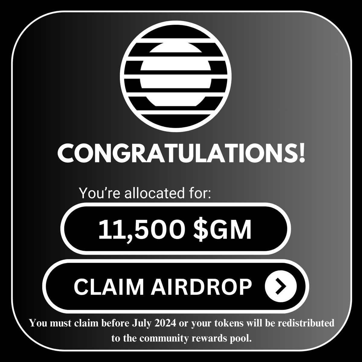 $GM Airdrop CONFIRMED! 🪂

The first AVS L2 for #AI -powered consumer #DEPIN.
Powered by - AltLayer & EigenLayer

→ Cost/Time: FREE & 7 minutes.
→ Raised: $8M
→ Potential rewards: $2500

Follow my step-by-step guide to secure $GM AIRDROP!👇🧵