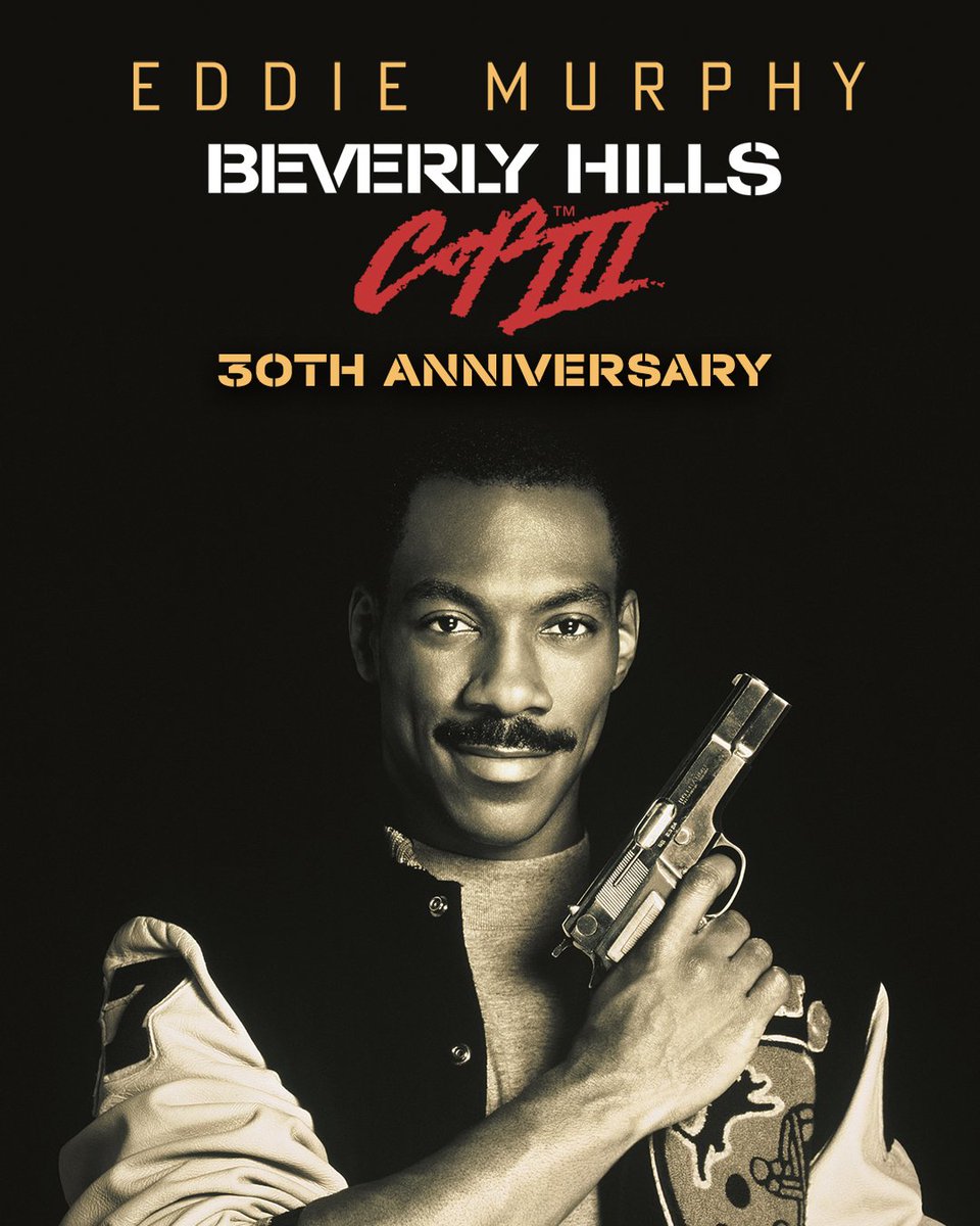 Third time’s a charm. Watch your favorite Detroit detective shake up in Beverly Hills Cop 3, now celebrating its 30th anniversary! paramnt.us/BevHillsCopIII