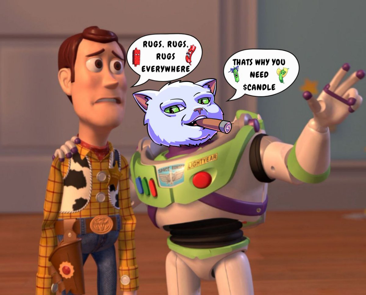 CandleSol's tweet photo. What the RUG?! To minimize the F words in crypto; ALWAYS do your research, don’t blindly ape, be smart and join the $CANDLE fam
#WisdomCat https://t.co/LAOFE37nkP