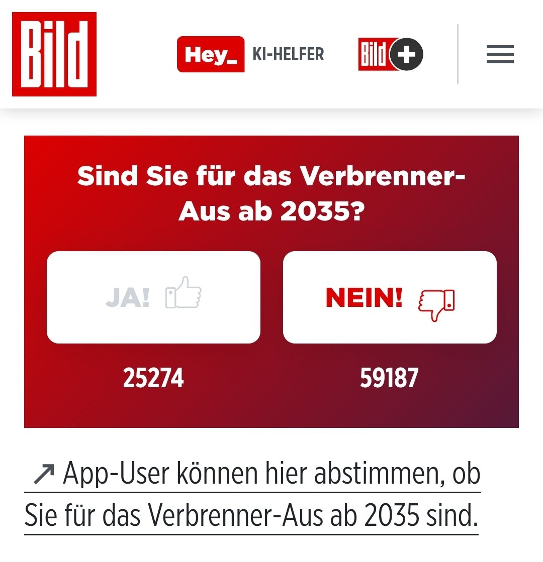 Here we go again: ihr wisst, was zu tun ist: m.bild.de/politik/inland… #VerbrennerAusstieg