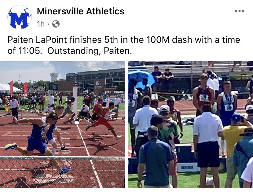 I’m proud to be amongst some of the top sprinters in the state. Hard work pays off! 💙💪
#top5 #Statemedalist #100M #HardWorkPaysOff #payday