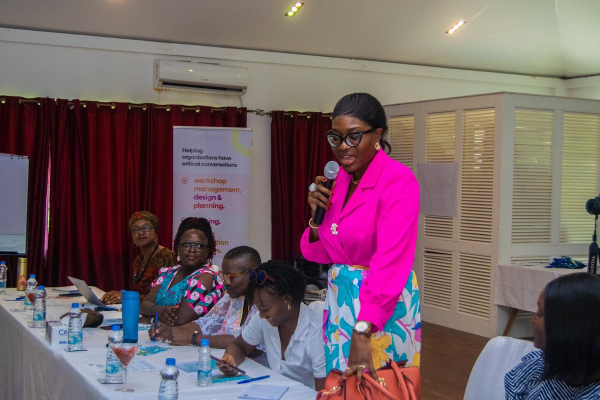 HajaSovula's tweet photo. 1 day mentoring workshop held by MOHs for Senior female doctors in Sierra Leone
#future is female # we rise by lifting others# https://t.co/FUIEUoBcJC