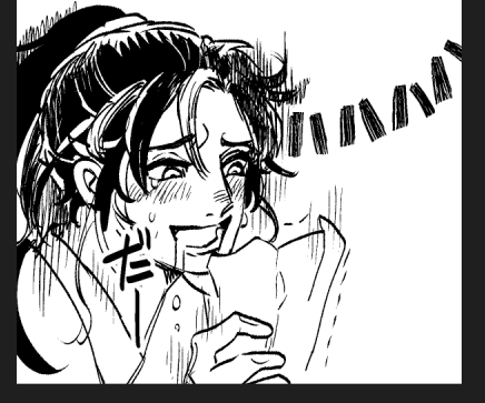 俺の描く魏先輩 あんま可愛くねえな 