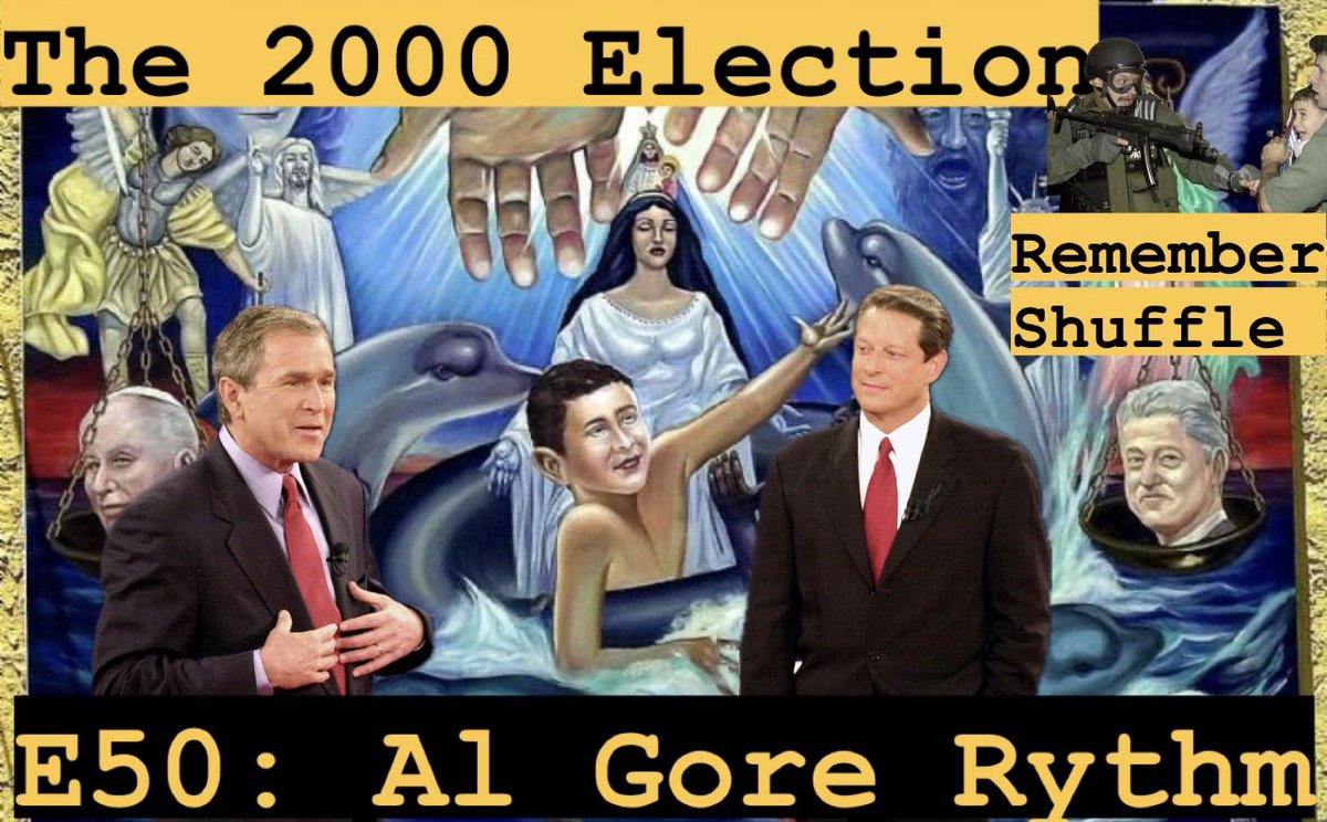 Slop trough's full this week!
Remember Shuffle celebrates our 50th ep and 2 year anniversary--and much like Hollywood recently, this is a sequel and 2+ hours long

We look at Trump's Reform Party run, Bush v McCain, and the millennium election apocalypse

linktr.ee/remembershuffle