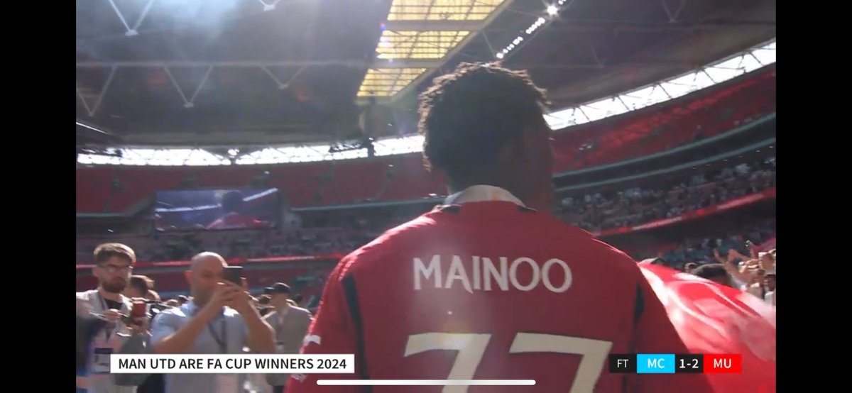 RedD_mufc's tweet image. Mainoo