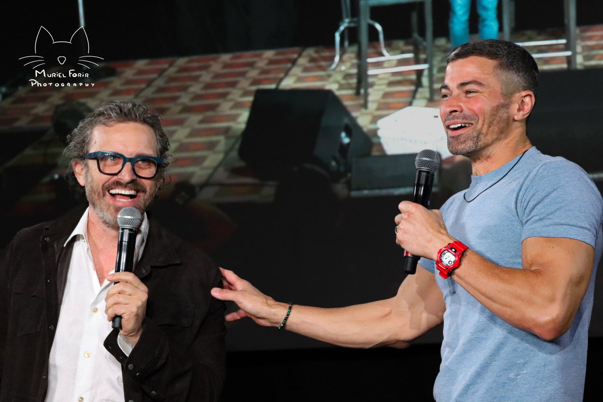 Rob and Matt #jib14 #supernatural