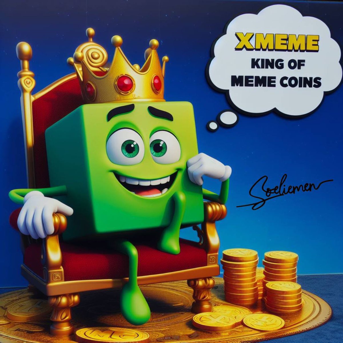 xmemecoinxrpl's tweet photo. $XMEME THE KING OF $XRP MEMECOINS AND SOON TO BE THE KING OF ALL MEMECOINS IN GENERAL 

WHY? SIMPLE:

EVERYTHING IS ALIGNED FOR XRP TO SURPASS $ETH $SOL &amp; $BNB 

ONCE THAT HAPPENS… KA-BOOM! 

POSITION YOURSELVES ACCORDINGLY! https://t.co/WxmeW9RqeS