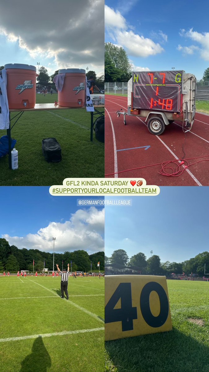 thediaryof_f's tweet image. Sonne und GFL2 Football in Lübeck bei den @luebeckcougars 🏈 @GFLinfo #GFL #supportyourlocalfootballteam