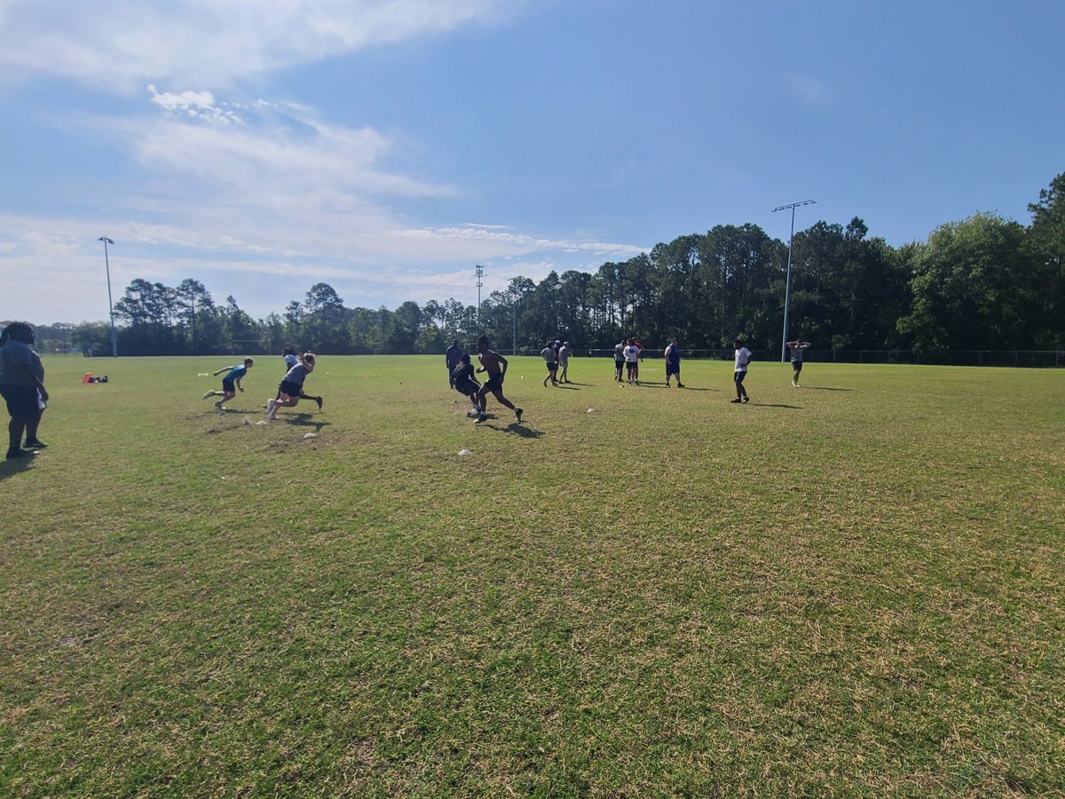 Great job by our athletes this morning with camp prep. They were getting after it! Bet on YOU! #Legit #college #collegefootball <a href="/DuvalSports/">Duval Sports</a> <a href="/TheNPGAA/">National Post Grad Athletic Association</a> <a href="/PostGradRecruit/">PostGradRecruits INC.</a>