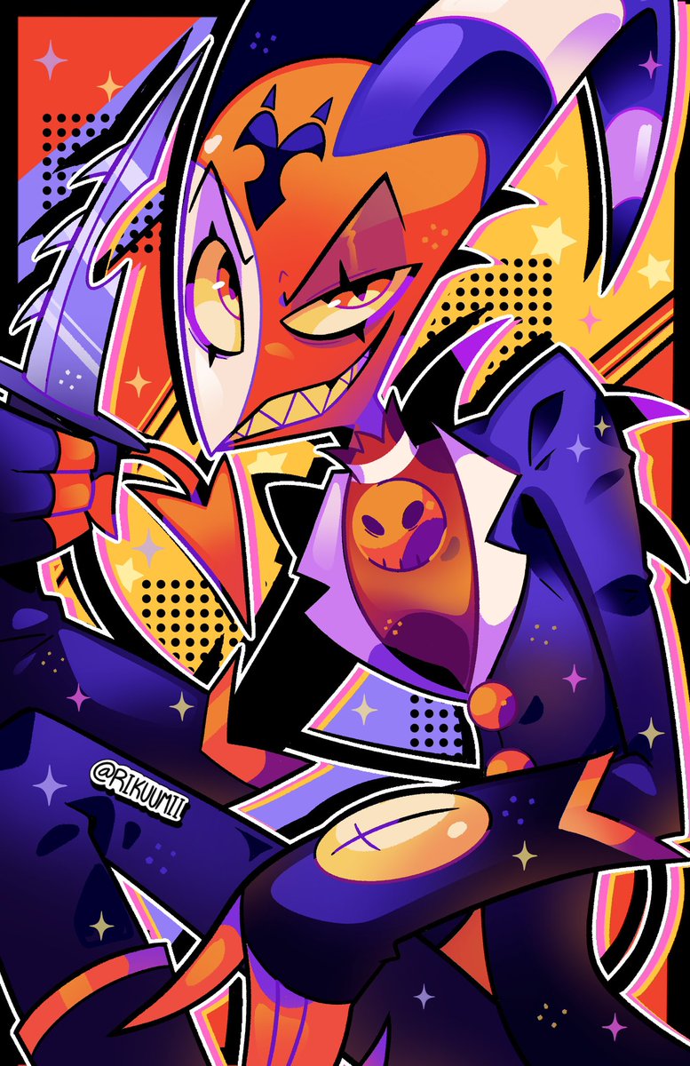 rikuumii's tweet photo. The O is silent🔥
[#HelluvaBossBlitzø #helluvaboss #HazbinHotel #digitalart ] https://t.co/ts9ZT183f6