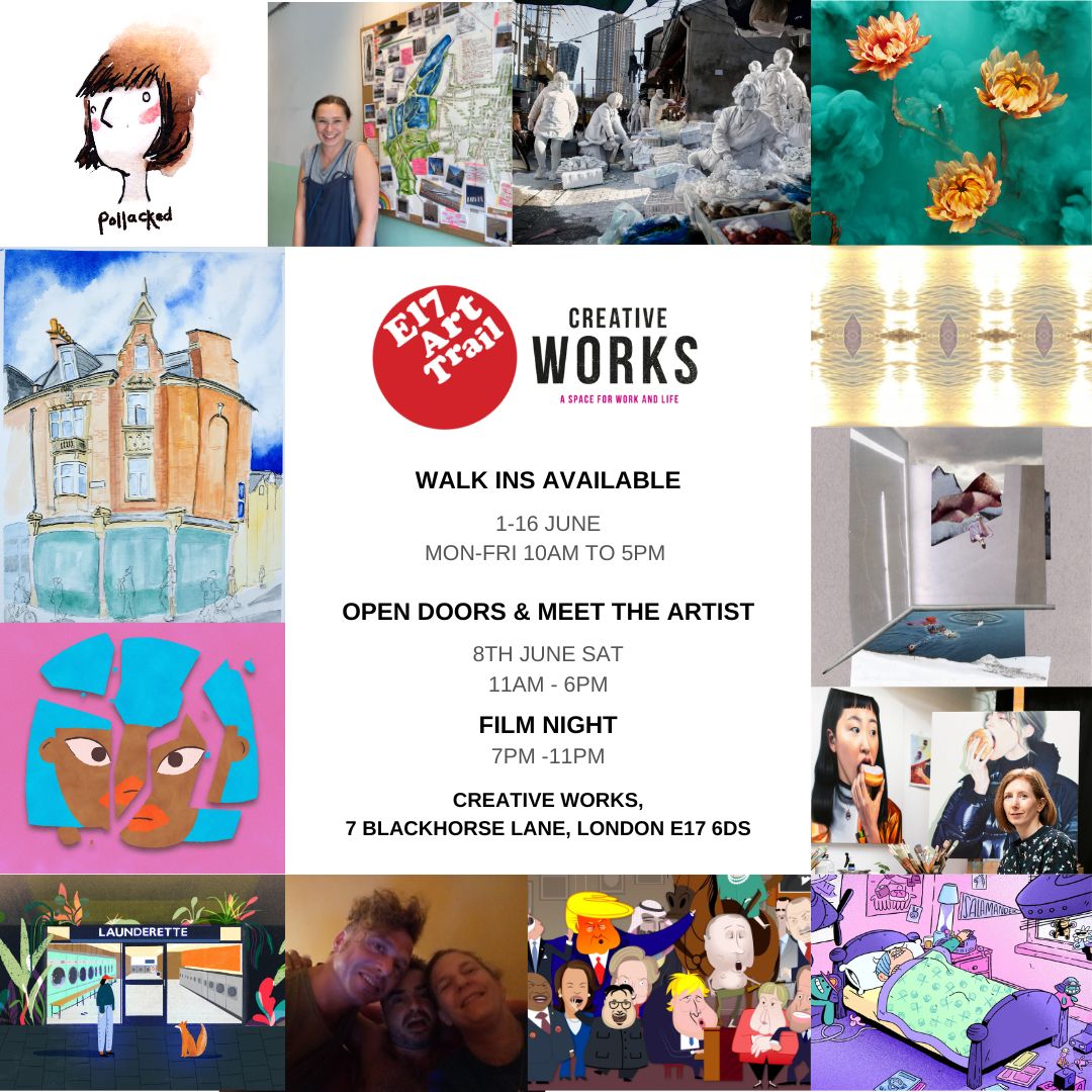"🎨✨ Creative Works Arttrail Venue Announcement ✨🎨

We're thrilled to announce that Creative Works will be an Arttrail Venue starting June 1st! We're hosting 16 incredible artists who will showcase their unique exhibitions. Get ready to be inspired by the best!