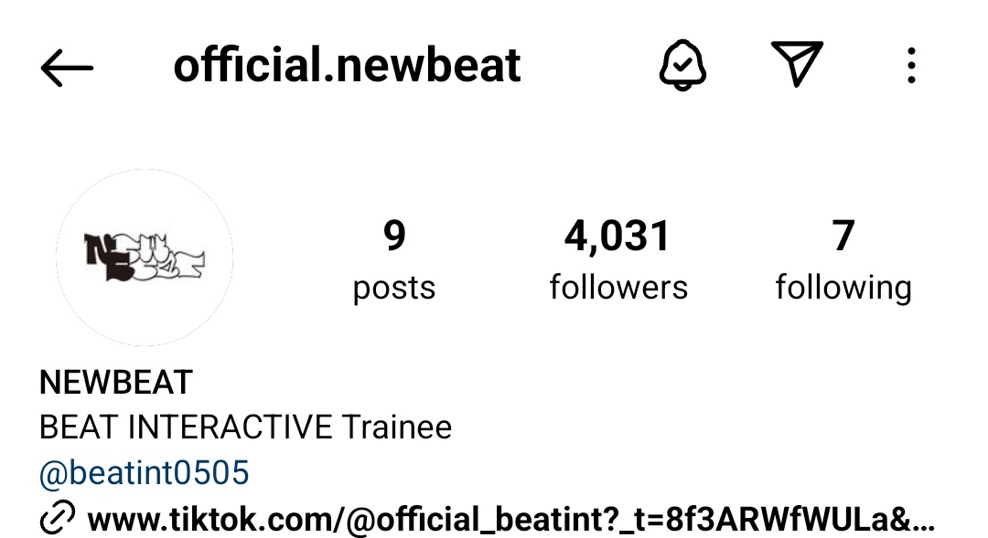 Daily Newbeat Instagram followers check until I decide not to cuz I gotta see something 
(25/05/24)