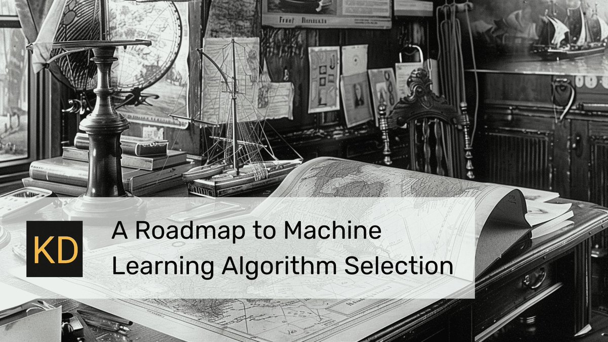 A Roadmap to #MachineLearning Algorithm Selection buff.ly/3K4KZth @kdnuggets @mattmayo13 #AI Cc @FrRonconi @hernangraffe @CurieuxExplorer @mikeflache