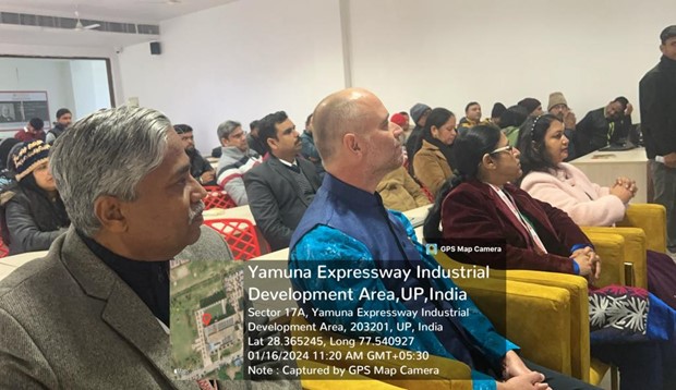 GalgotiasH47585's tweet photo. “Essential Constituents of Productive Research: Insights from Prof. Arthur James Swart”- A One Day Faculty Development Workshop was organized by #SchoolofComputerApplications and Technology, #GalgotiasUniversity. #scat #gu @dhruvgalgotia https://t.co/U42lIwr8p0