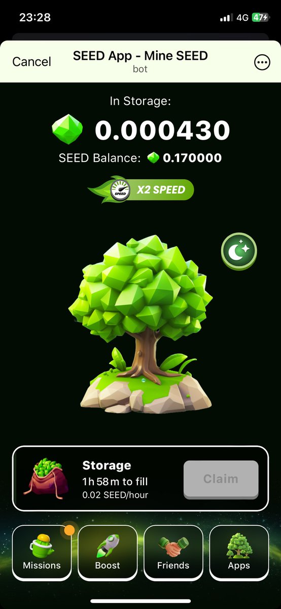 <a href="/SeedCombinator/">SEED Combinator 🌱</a> $SEED
#SEED Combinator 🍀💎

t.me/seed_coin_bot/…