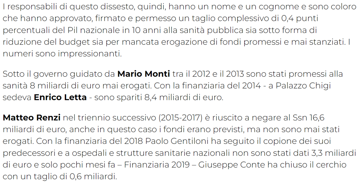 Folidoc's tweet image. Tagli alla sanità? il #pdnetwork e la sinistra italiana (che cos'avrà poi di sinistra?) reclamano più soldi alla sanità.

#fateribrezzo
@OrtigiaP @ZioKlint @GPTurchi @IlSanta64 @Napalm51 @QLexPipiens @strange_days_82 @itsmeback_ @sandra05605001