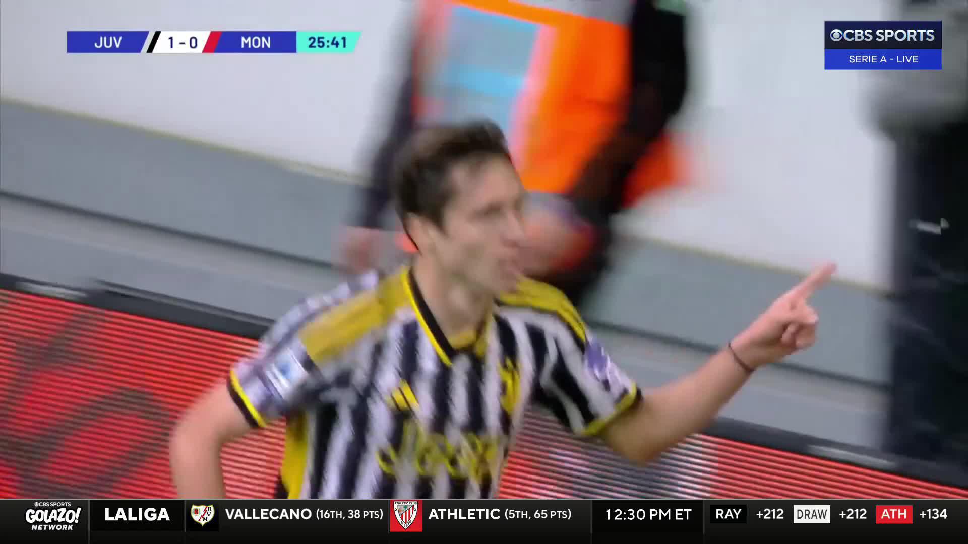 Federico Chiesa gets the party started for Juventus ⚪️⚫️