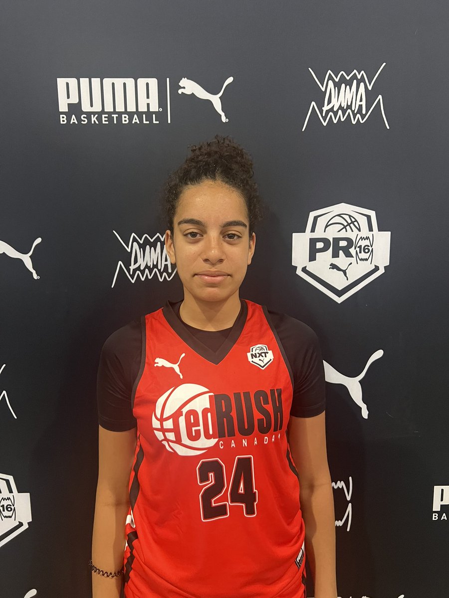 🌟 Highlighting Nina Celeste Wehbe (#24) from Red Rush, 2026! Strong offensive skills, explosive speed, and a knack for attacking the basket with both power and finesse. A formidable presence on the court! 🏀

#PumaNxtPro #YouthBasketball #GirlsInSports