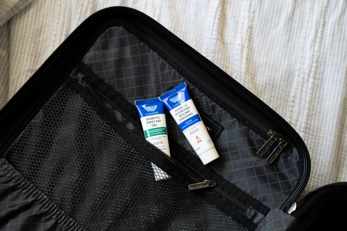 ***Find at  any  #WALMART in the #DIABETIC Section
***
🌟 Travel Essentials for Diabetic Care! 🌟
Heading out on an adventure? Don't forget to pack your #Lavior #FirstAidGel and #Hydrogel #Wound #Dressing! These travel-friendly essentials ensure you have top-notch #diabeti