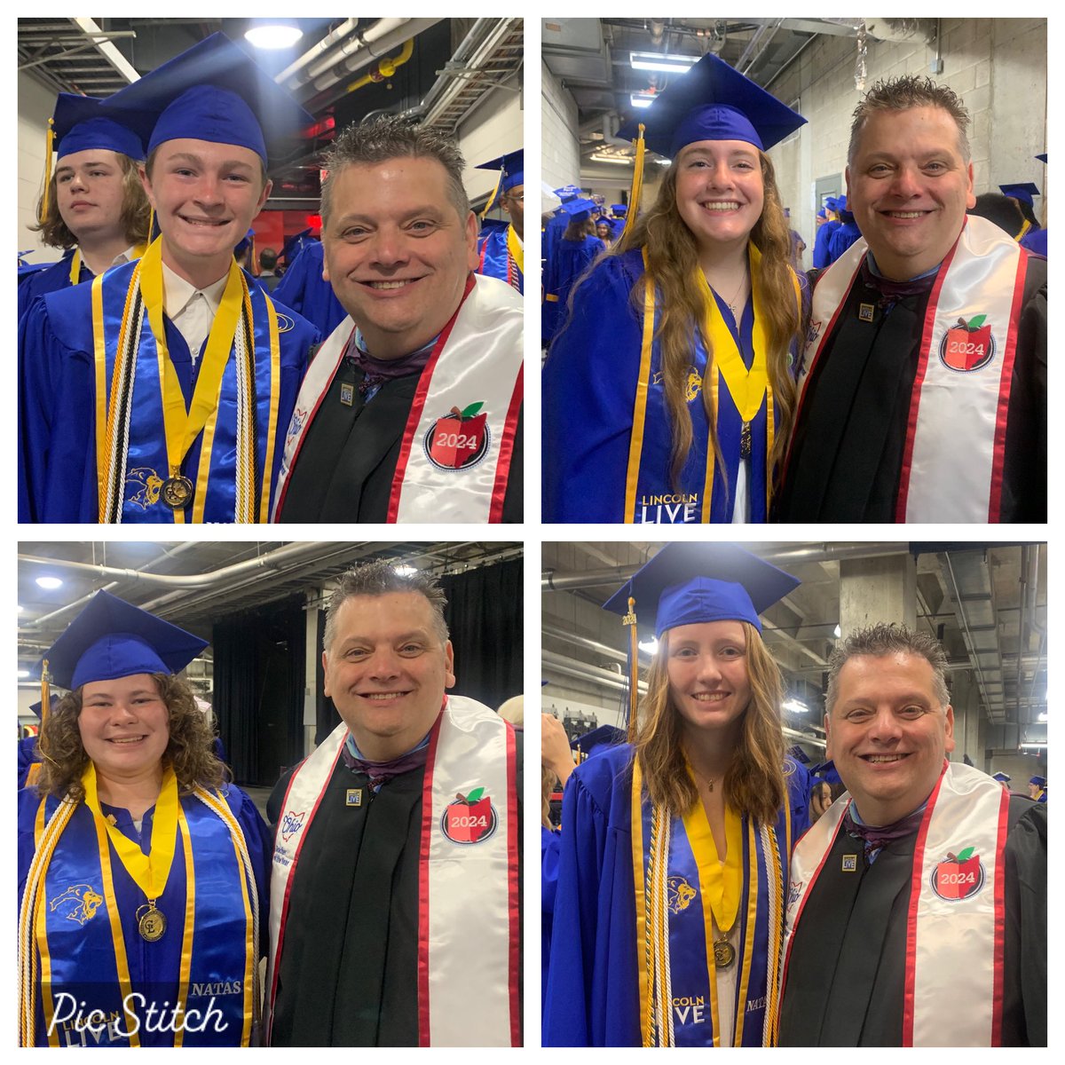 Congratulations!! The 12 of you will be missed! Thank you for doing your part in raising the bar and the expectations for those who follow. @GLHSLions @1MarkLowrie