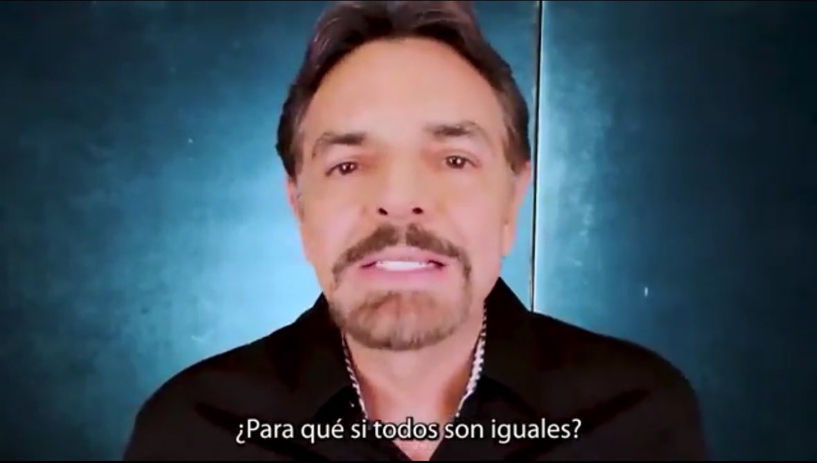 Qué asco el pinche video de Eugenio Derbez regañándote para que vayas a votar. Es el guion más condescendiente, hablado desde una superioridad moral que no sé de dónde sacó este imbécil que tiene.