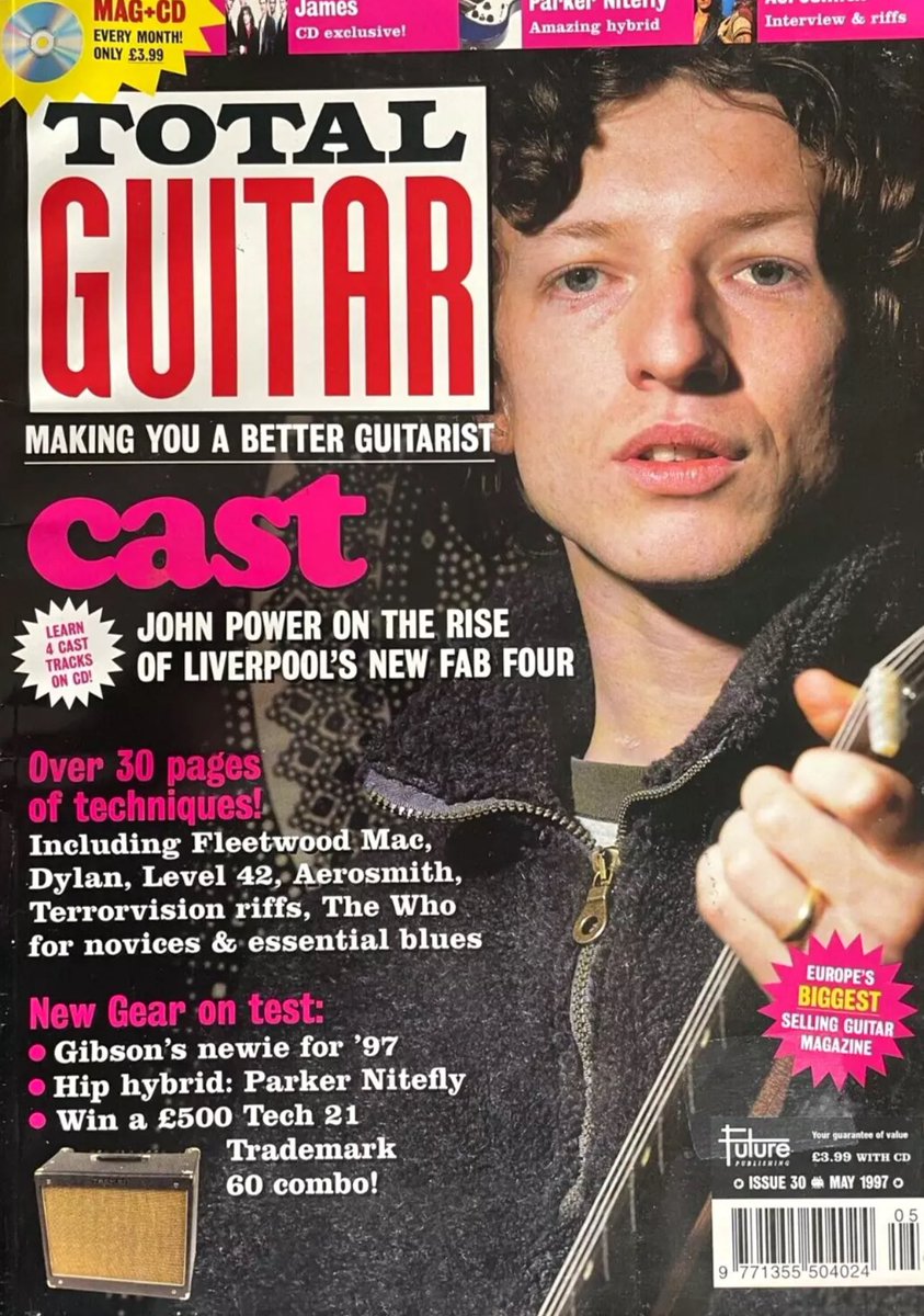 John Power - Total Guitar - May 1997 🌟
