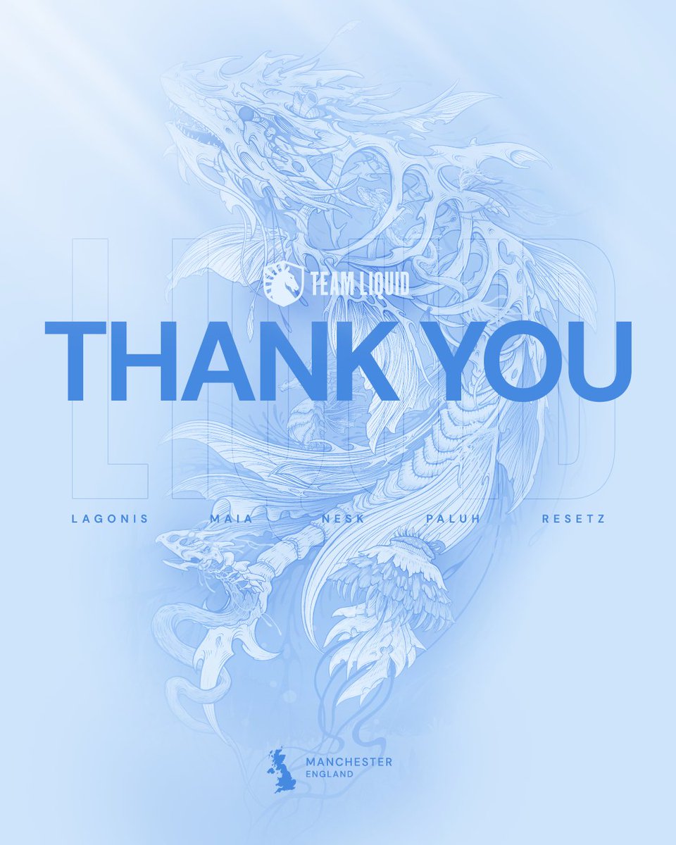 TeamLiquidBR's tweet photo. Chegamos perto de viver o sonho mas não alcançamos o que todos queríamos.

Obrigada pelo apoio e pela run incrível 💙 https://t.co/D3g7DfjAgK