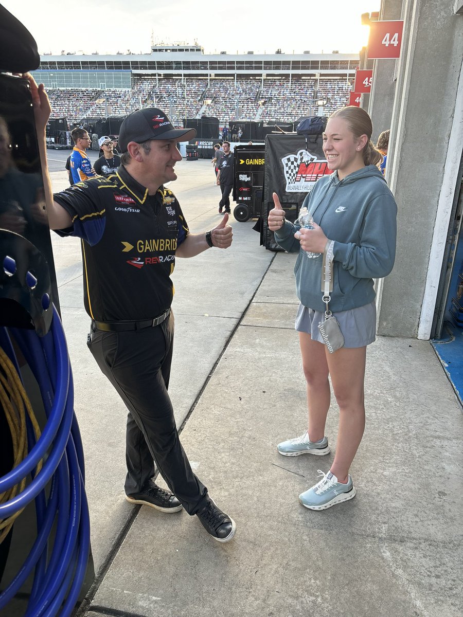 Pretty special having <a href="/kristenbauer/">Kristen Bauer</a> and my best friend’s daughter Britton in victory lane last night. Win #2 with the #2. #ForPemby
