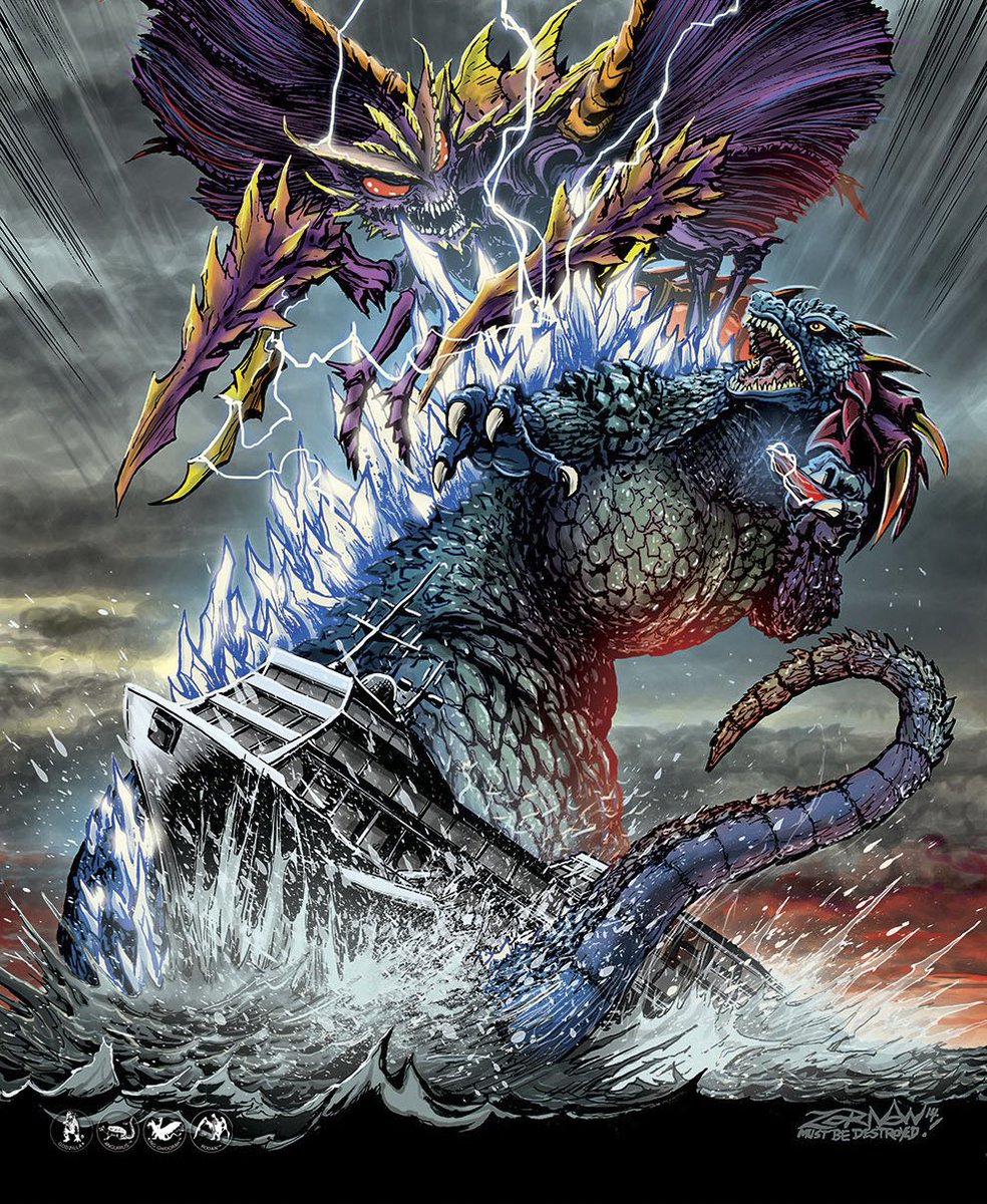 IDW Tales Of The Monsters! Godzilla vs  Megaguirus By @Zornow13 #Godzilla #idwcomics