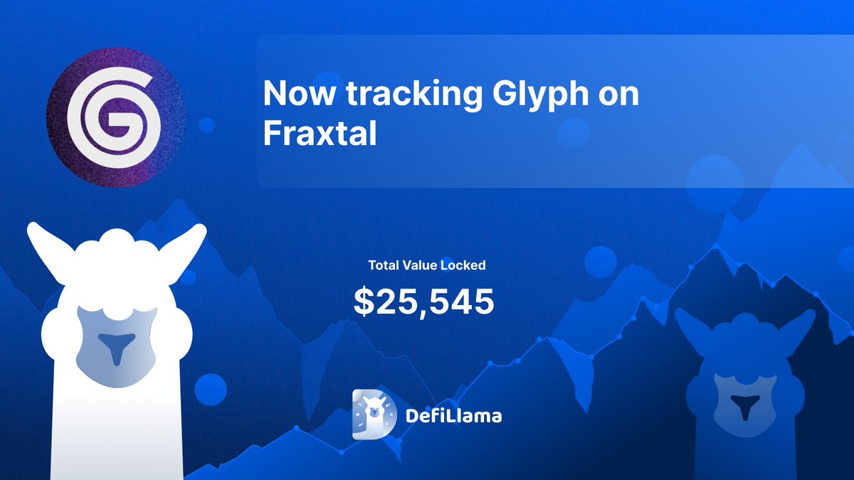 Now tracking @GlyphFinance on #Fraxtal Fraxtal's Native Credit Layer