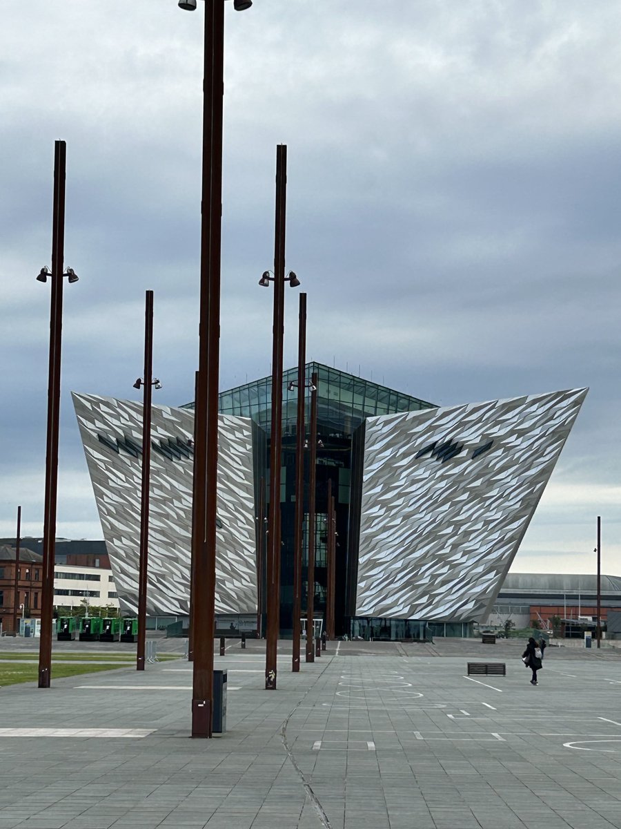 Finished off a really excellent few days in Belfast at the well being conference with a trip around the titanic museum
