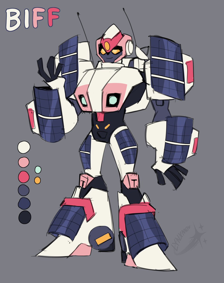 lynxsisblack's tweet photo. #TransformersAU|#Maccadam|#TFA| #Transformers |#TFAAU| #AU|#TransformersAnimated|#art|#redesignOC|#tfaoc|#TFOC|#OC
It cost me a lot of time and effort, but I'm just thrilled with the result🌸 I was reviewing TFA here and was inspired to create such a cool "B-3" team https://t.co/r7ZvbSV7Yo