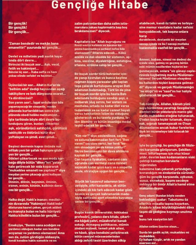 mustafaciftcitr's tweet photo. Üstadın rûhû şâd olsun.

Bir Gençlik, Bir Gençlik, Bir Gençlik... https://t.co/Xtfo38yGLe
