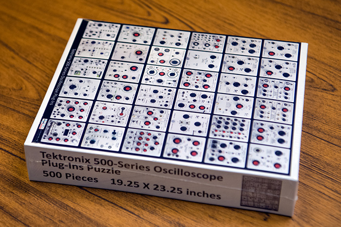 #Tektronix_500_Series_Plugin_Puzzle -  Now Available For Sale.  We're offering both a 250 and a 500 piece puzzle. vintagetek.org/500-series-plu…