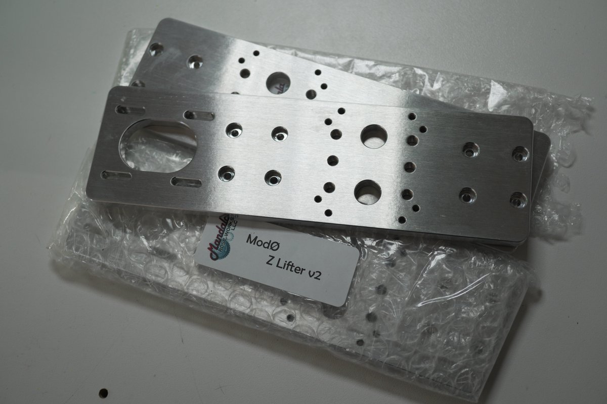brendonbuilds's tweet photo. The modo #open5x wouldn't be complete without some more beautifully cut aluminum from @MandalaRose4 https://t.co/rqetVaE6x6