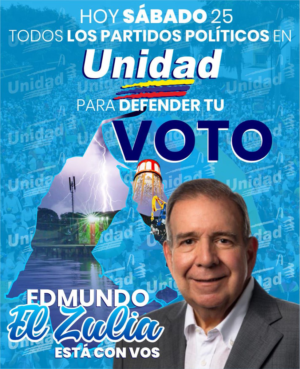 PJMaracaiboOfic's tweet photo. ¡El Zulia en unidad para defender tu voto y ganar el #28J!

#ElZuliaUnidoConEdmundo https://t.co/gyQnUzvcEq
