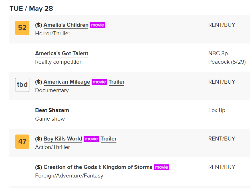 BrightlyAgain's tweet photo. #tvshows #tvviewing #shows PREMIERE DATES FOR NEW AND RETURNING SHOWS AND SPECIALS
From: SAT / May 25 - SUN / June 2
https://t.co/0sNDA9JmHQ https://t.co/4OprcVJEj9